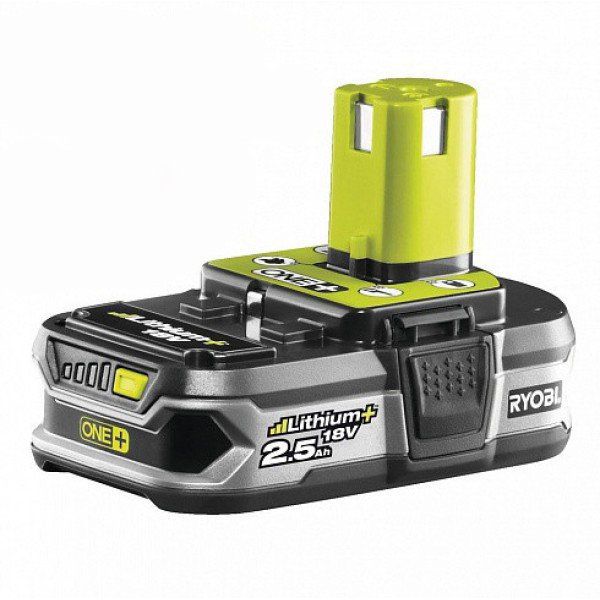 Аккумуляторная батарея Ryobi ONE+ RB18L25 емкость 2.5 Ач.